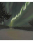 Aurora Borealis Over Higher Ground