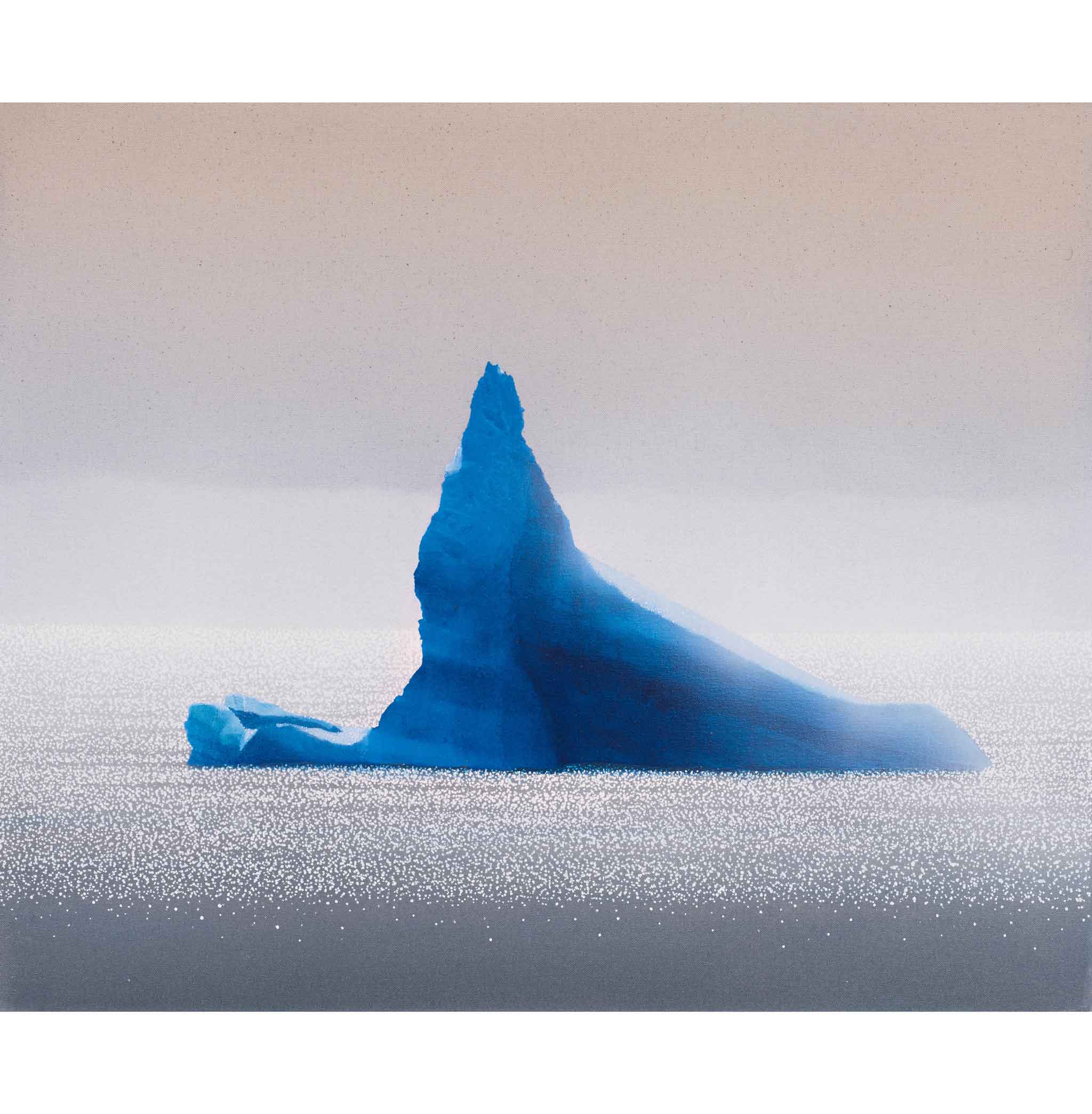 Blue Berg, Bright Sea }} | Art Print by Nicholas Jones – Stillness